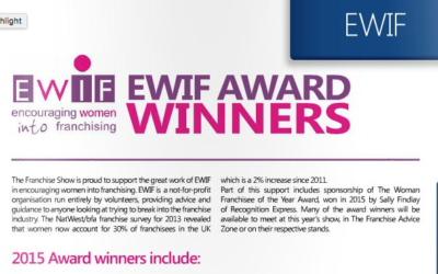 EWIF features in the Franchise Show Guide of February 2016!